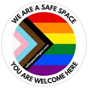 Safe Spaces Logan badge